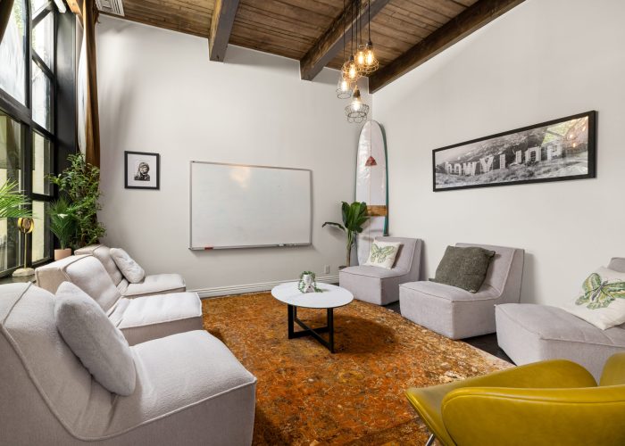 Comfortable relaxation space for hollywooddetox