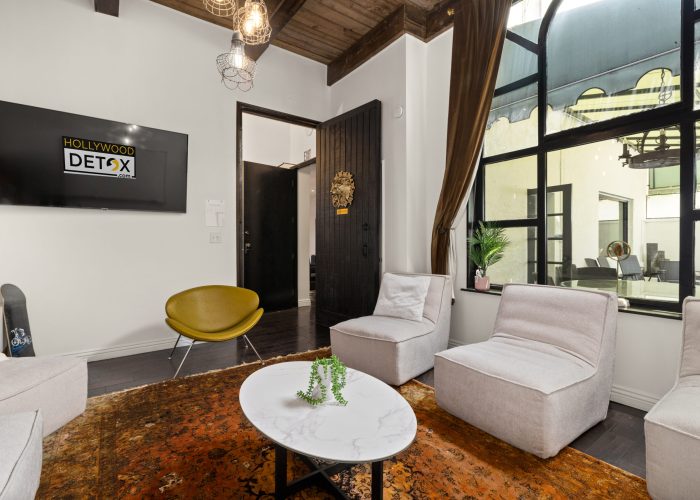 Modern reception area for hollywooddetox